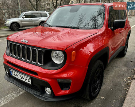 Червоний Джип Ренегат, об'ємом двигуна 2.36 л та пробігом 86 тис. км за 15200 $, фото 1 на Automoto.ua