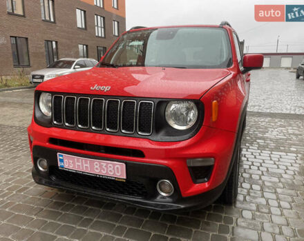 Красный Джип Ренегат, объемом двигателя 2.4 л и пробегом 126 тыс. км за 12950 $, фото 1 на Automoto.ua
