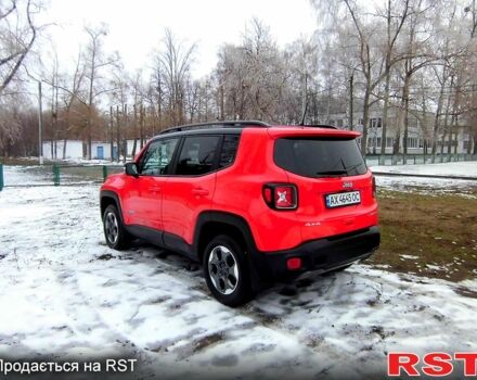 Красный Джип Ренегат, объемом двигателя 1.3 л и пробегом 33 тыс. км за 17500 $, фото 1 на Automoto.ua