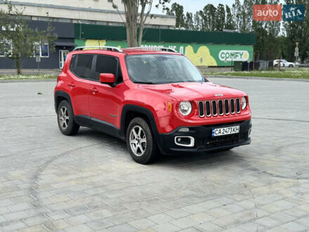 Джип Ренегат 2017 в Черкассах на Automoto.ua Красный Джип Ренегат, объемом двигателя 2.36 л и пробегом 200 тыс. км за 9800 $, фото 1 на Automoto.ua