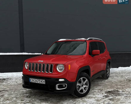 Красный Джип Ренегат, объемом двигателя 2.36 л и пробегом 208 тыс. км за 9500 $, фото 1 на Automoto.ua