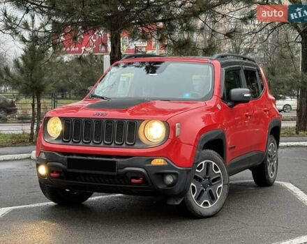 Красный Джип Ренегат, объемом двигателя 2.4 л и пробегом 135 тыс. км за 13599 $, фото 1 на Automoto.ua