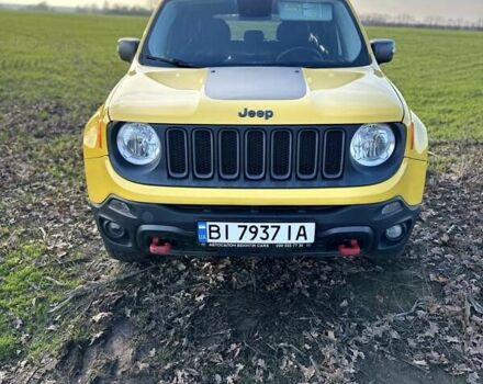 Желтый Джип Ренегат, объемом двигателя 2.36 л и пробегом 187 тыс. км за 12500 $, фото 14 на Automoto.ua