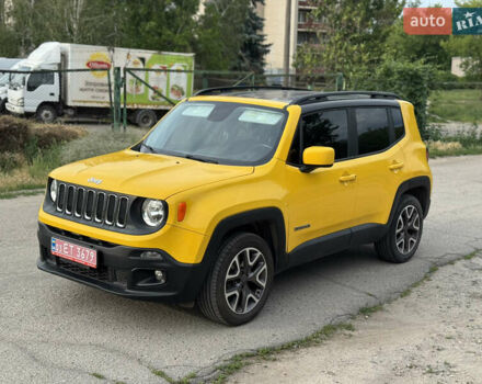 Желтый Джип Ренегат, объемом двигателя 2.36 л и пробегом 191 тыс. км за 11600 $, фото 2 на Automoto.ua