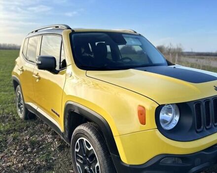 Желтый Джип Ренегат, объемом двигателя 2.36 л и пробегом 187 тыс. км за 12500 $, фото 13 на Automoto.ua