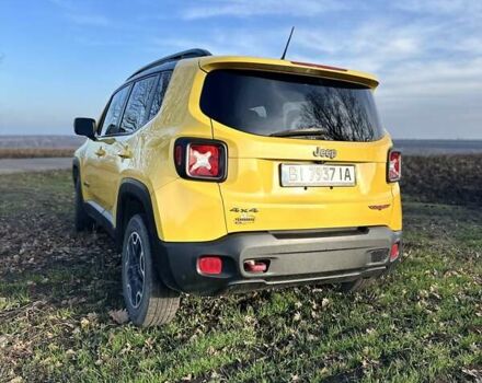Желтый Джип Ренегат, объемом двигателя 2.36 л и пробегом 187 тыс. км за 12500 $, фото 4 на Automoto.ua