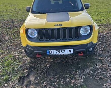 Желтый Джип Ренегат, объемом двигателя 2.36 л и пробегом 187 тыс. км за 12500 $, фото 12 на Automoto.ua