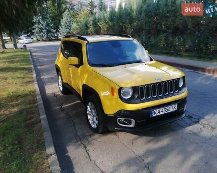 Желтый Джип Ренегат, объемом двигателя 2.36 л и пробегом 173 тыс. км за 11650 $, фото 4 на Automoto.ua