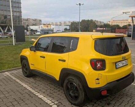 Желтый Джип Ренегат, объемом двигателя 2.36 л и пробегом 123 тыс. км за 14100 $, фото 3 на Automoto.ua