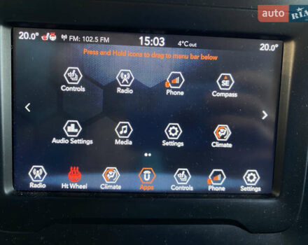 Желтый Джип Ренегат, объемом двигателя 2.36 л и пробегом 88 тыс. км за 13599 $, фото 19 на Automoto.ua