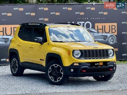 Джип Ренегат 2015 в Харькове на Automoto.ua Желтый Джип Ренегат, объемом двигателя 2.36 л и пробегом 85 тыс. км за 14500 $, фото 1 на Automoto.ua