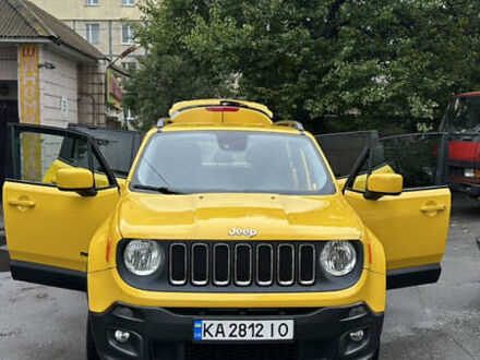 Джип Ренегат 2015 в Киеве на Automoto.ua Желтый Джип Ренегат, объемом двигателя 2.36 л и пробегом 123 тыс. км за 14500 $, фото 1 на Automoto.ua