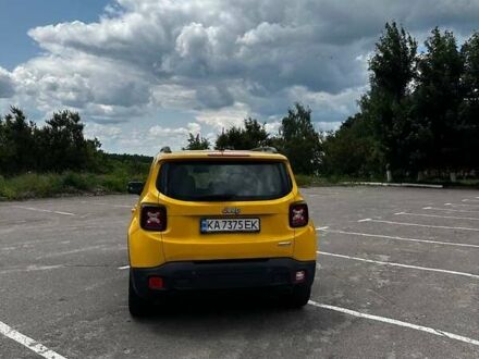 Джип Ренегат 2016 в Киеве на Automoto.ua Желтый Джип Ренегат, объемом двигателя 1.37 л и пробегом 185 тыс. км за 12000 $, фото 1 на Automoto.ua