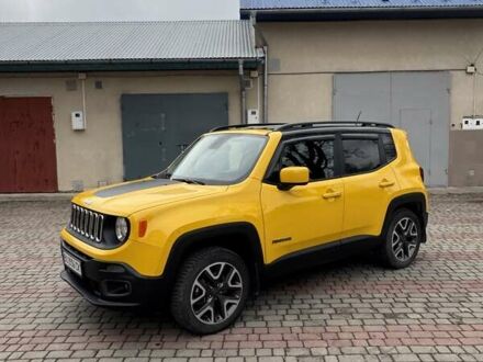 Желтый Джип Ренегат, объемом двигателя 2.36 л и пробегом 92 тыс. км за 14300 $, фото 1 на Automoto.ua