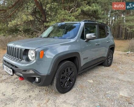 Серый Джип Ренегат, объемом двигателя 2.36 л и пробегом 72 тыс. км за 15334 $, фото 1 на Automoto.ua
