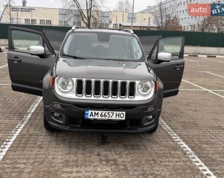 Серый Джип Ренегат, объемом двигателя 2.36 л и пробегом 233 тыс. км за 12900 $, фото 1 на Automoto.ua