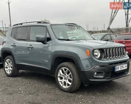 Серый Джип Ренегат, объемом двигателя 2.36 л и пробегом 105 тыс. км за 15999 $, фото 7 на Automoto.ua