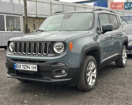 Серый Джип Ренегат, объемом двигателя 2.36 л и пробегом 105 тыс. км за 15999 $, фото 1 на Automoto.ua
