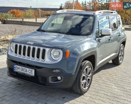 Сірий Джип Ренегат, об'ємом двигуна 2.36 л та пробігом 82 тис. км за 17500 $, фото 1 на Automoto.ua