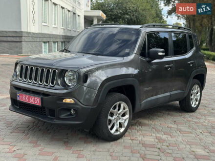 Джип Ренегат 2017 в Лубнах на Automoto.ua Серый Джип Ренегат, объемом двигателя 2.4 л и пробегом 144 тыс. км за 12999 $, фото 1 на Automoto.ua