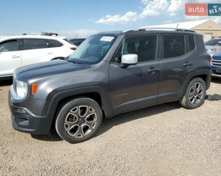 Джип Ренегат 2017 у Львові на Automoto.ua Сірий Джип Ренегат, об'ємом двигуна 2.36 л та пробігом 97 тис. км за 1700 $, фото 1 на Automoto.ua