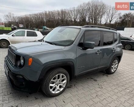 Серый Джип Ренегат, объемом двигателя 2.36 л и пробегом 73 тыс. км за 14400 $, фото 1 на Automoto.ua
