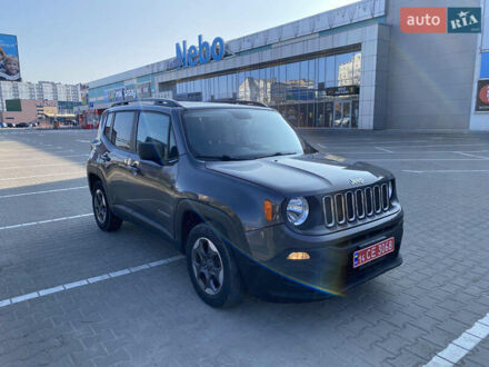 Серый Джип Ренегат, объемом двигателя 2.36 л и пробегом 113 тыс. км за 12200 $, фото 1 на Automoto.ua