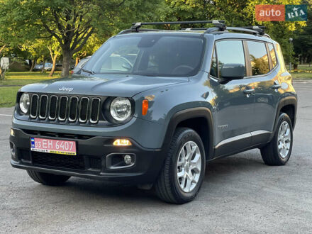 Джип Ренегат 2018 у Рівному на Automoto.ua Сірий Джип Ренегат, об'ємом двигуна 2.4 л та пробігом 155 тис. км за 12700 $, фото 1 на Automoto.ua