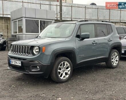 Серый Джип Ренегат, объемом двигателя 2.36 л и пробегом 105 тыс. км за 15999 $, фото 1 на Automoto.ua