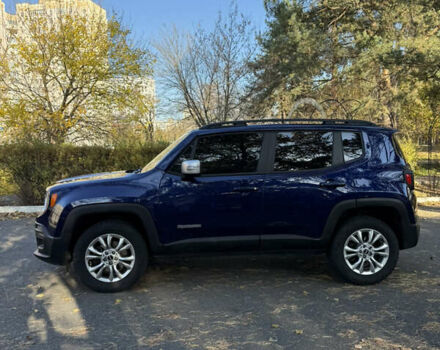 Синий Джип Ренегат, объемом двигателя 2.36 л и пробегом 91 тыс. км за 10950 $, фото 6 на Automoto.ua