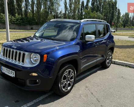 Синій Джип Ренегат, об'ємом двигуна 2.36 л та пробігом 104 тис. км за 15500 $, фото 1 на Automoto.ua