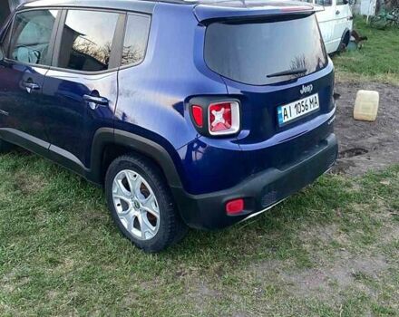 Синий Джип Ренегат, объемом двигателя 2.4 л и пробегом 125 тыс. км за 12500 $, фото 4 на Automoto.ua