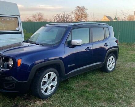 Синий Джип Ренегат, объемом двигателя 2.4 л и пробегом 125 тыс. км за 12500 $, фото 2 на Automoto.ua
