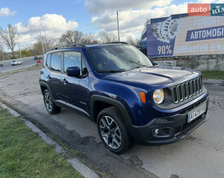 Синий Джип Ренегат, объемом двигателя 2.36 л и пробегом 158 тыс. км за 12000 $, фото 2 на Automoto.ua