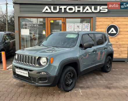 Синий Джип Ренегат, объемом двигателя 2.36 л и пробегом 110 тыс. км за 14400 $, фото 2 на Automoto.ua