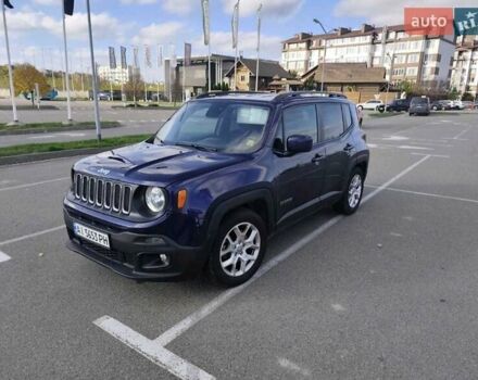 Синий Джип Ренегат, объемом двигателя 2.36 л и пробегом 160 тыс. км за 11300 $, фото 2 на Automoto.ua