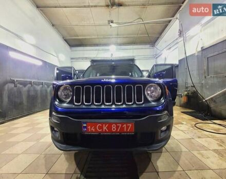 Синий Джип Ренегат, объемом двигателя 2.36 л и пробегом 249 тыс. км за 11750 $, фото 2 на Automoto.ua