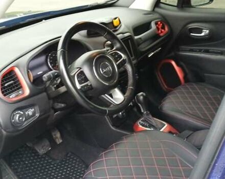 Синий Джип Ренегат, объемом двигателя 1.3 л и пробегом 45 тыс. км за 12400 $, фото 11 на Automoto.ua