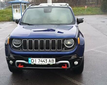 Синий Джип Ренегат, объемом двигателя 1.3 л и пробегом 45 тыс. км за 12400 $, фото 1 на Automoto.ua