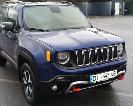 Синий Джип Ренегат, объемом двигателя 1.3 л и пробегом 45 тыс. км за 12400 $, фото 2 на Automoto.ua