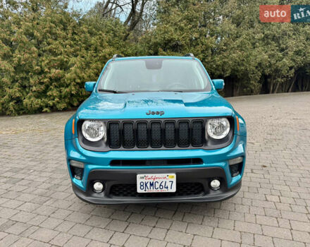Синий Джип Ренегат, объемом двигателя 2.4 л и пробегом 54 тыс. км за 14500 $, фото 1 на Automoto.ua