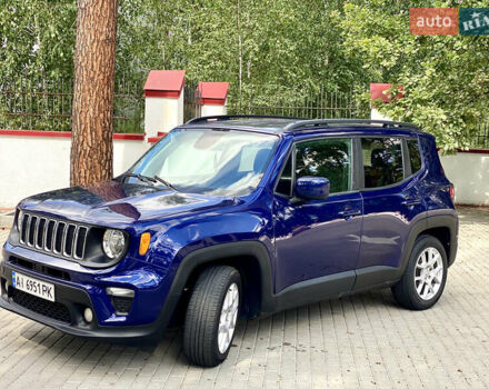 Синий Джип Ренегат, объемом двигателя 2.36 л и пробегом 126 тыс. км за 10800 $, фото 2 на Automoto.ua