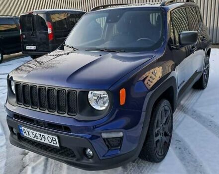 Синий Джип Ренегат, объемом двигателя 2.36 л и пробегом 60 тыс. км за 16400 $, фото 1 на Automoto.ua