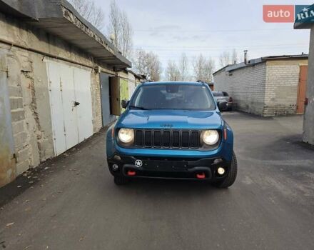 Синий Джип Ренегат, объемом двигателя 1.33 л и пробегом 100 тыс. км за 21500 $, фото 2 на Automoto.ua