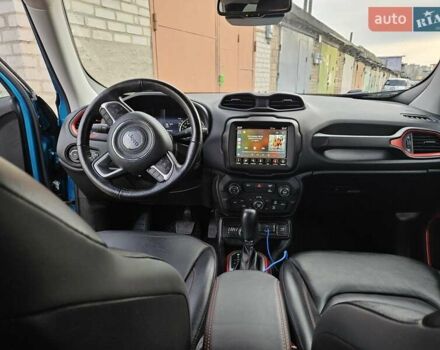 Синий Джип Ренегат, объемом двигателя 1.33 л и пробегом 100 тыс. км за 21500 $, фото 7 на Automoto.ua