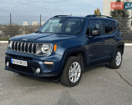 Синий Джип Ренегат, объемом двигателя 1.33 л и пробегом 11 тыс. км за 18000 $, фото 1 на Automoto.ua