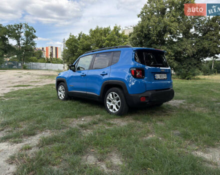 Синий Джип Ренегат, объемом двигателя 2.36 л и пробегом 155 тыс. км за 12450 $, фото 1 на Automoto.ua