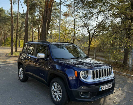 Синий Джип Ренегат, объемом двигателя 2.36 л и пробегом 91 тыс. км за 10950 $, фото 1 на Automoto.ua