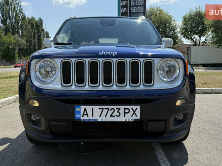Синій Джип Ренегат, об'ємом двигуна 2.36 л та пробігом 104 тис. км за 14450 $, фото 1 на Automoto.ua