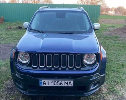 Синий Джип Ренегат, объемом двигателя 2.4 л и пробегом 125 тыс. км за 12500 $, фото 1 на Automoto.ua